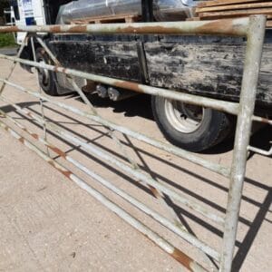 Vintage Steel 5 Bar Gate