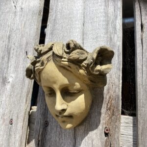 Art Nouveau Face Plaque