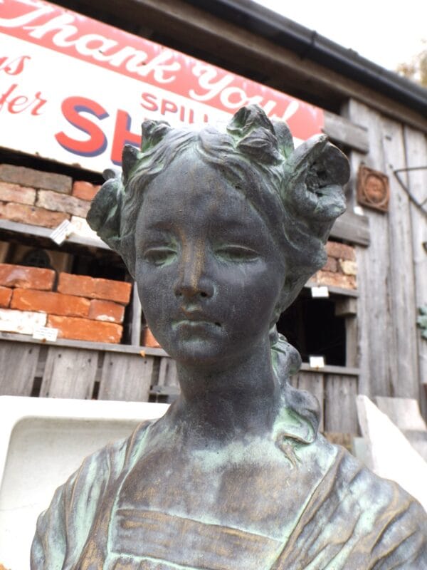 Art Nouveau Female Bust