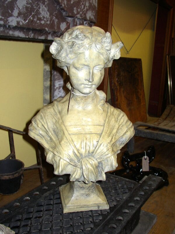 Art Nouveau Female Bust