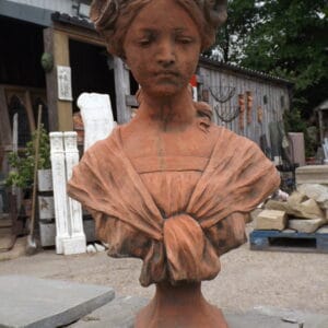 Art Nouveau Female Bust