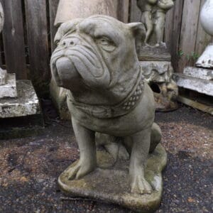 English Bulldog Statue