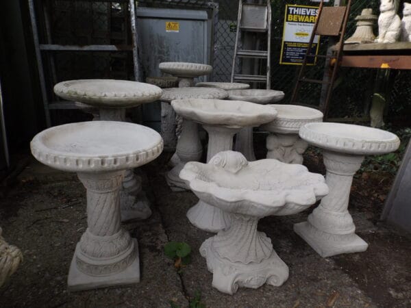 Reproduction Bird Baths