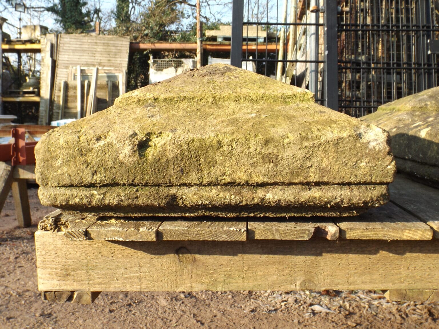 Pyramidal Column Cap Double Detail Pyramid Pillar Caps - Best Reclamation