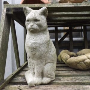 Sitting Cat Statuette