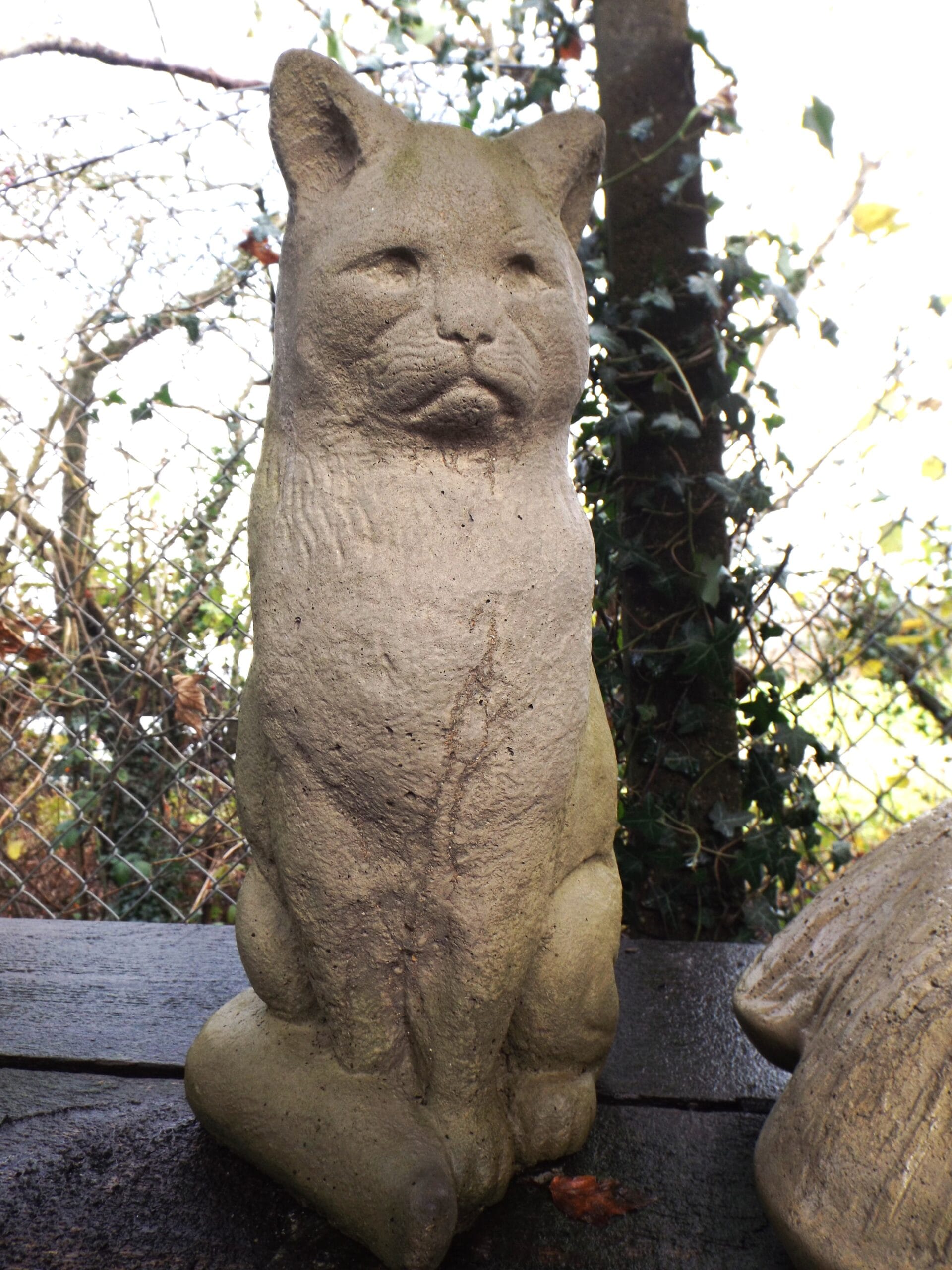Sitting Cat Statuette - Best Reclamation Sitting Cat Statuette