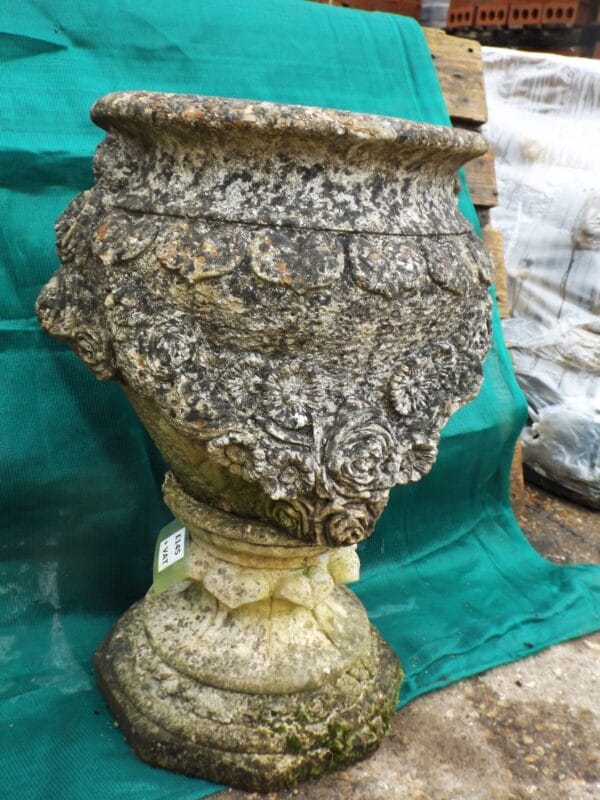 Reclaimed Garden Urn