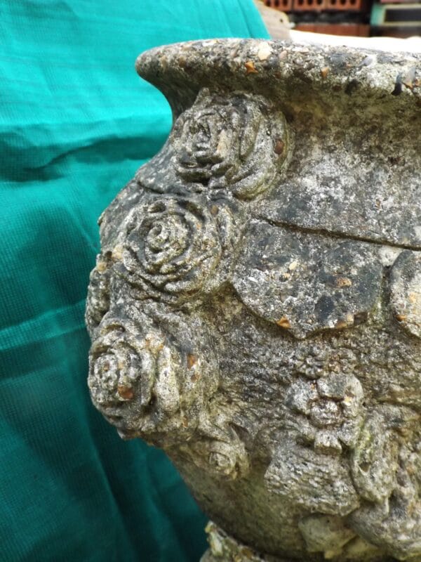 Reclaimed Garden Urn