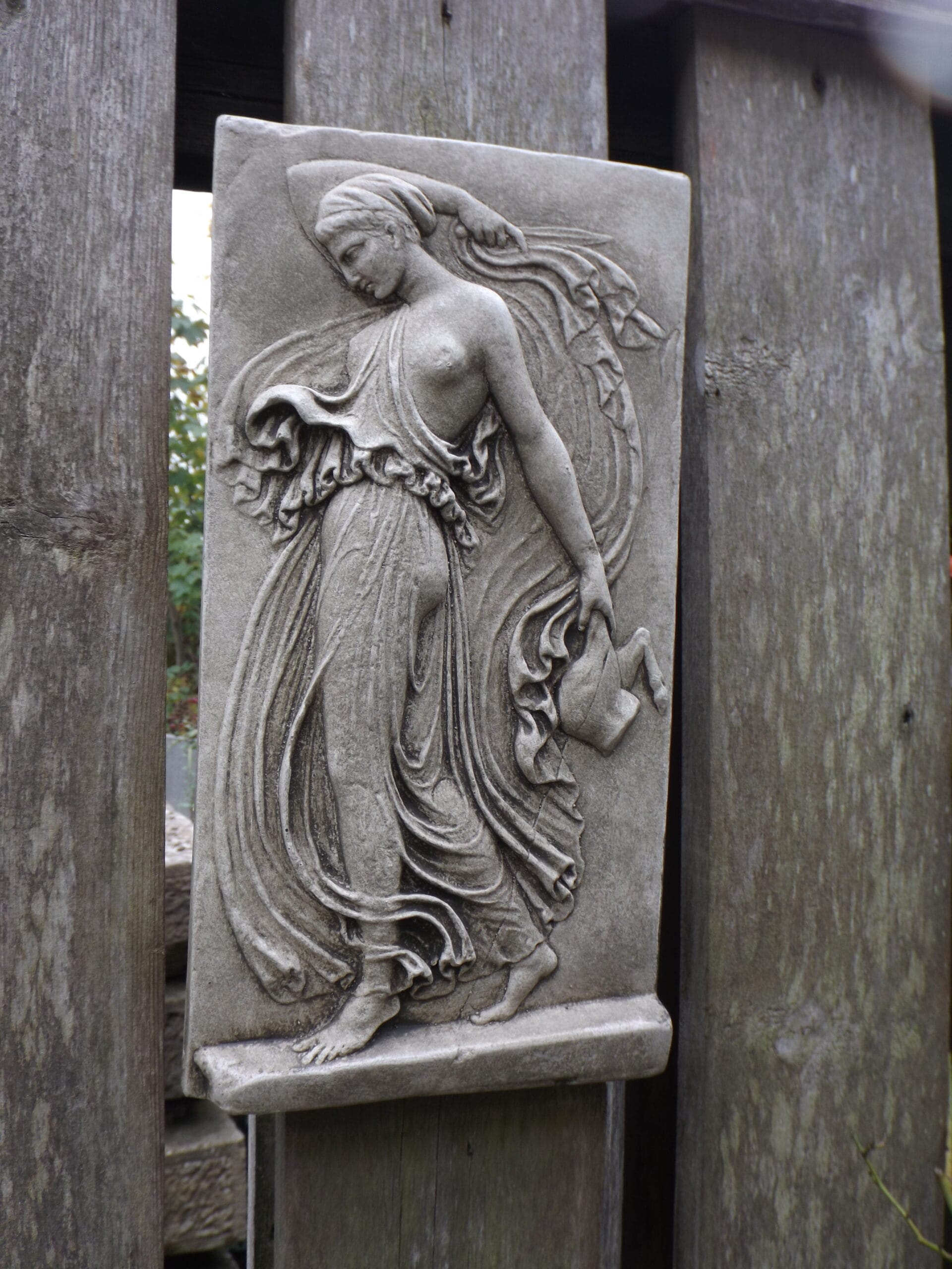 Maenad Woman Wall Plaque - Best Reclamation Maenad Woman Wall Plaque