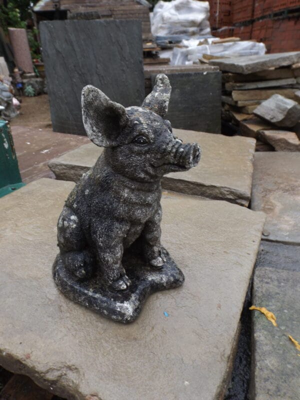 Pig Garden Ornament