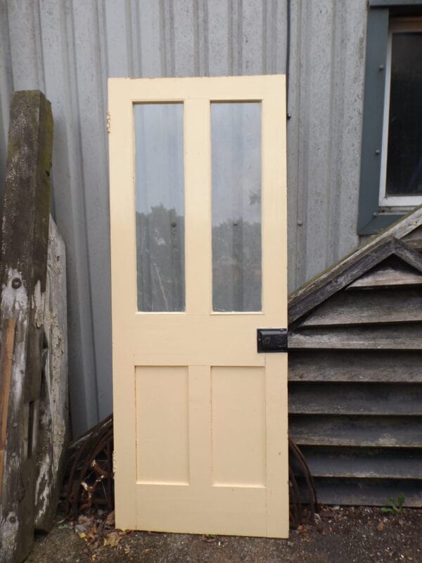 Glazed Victorian 4 Panel Door