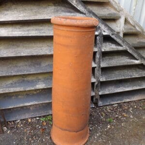 Handmade Rolltop Terracotta Chimney Pot