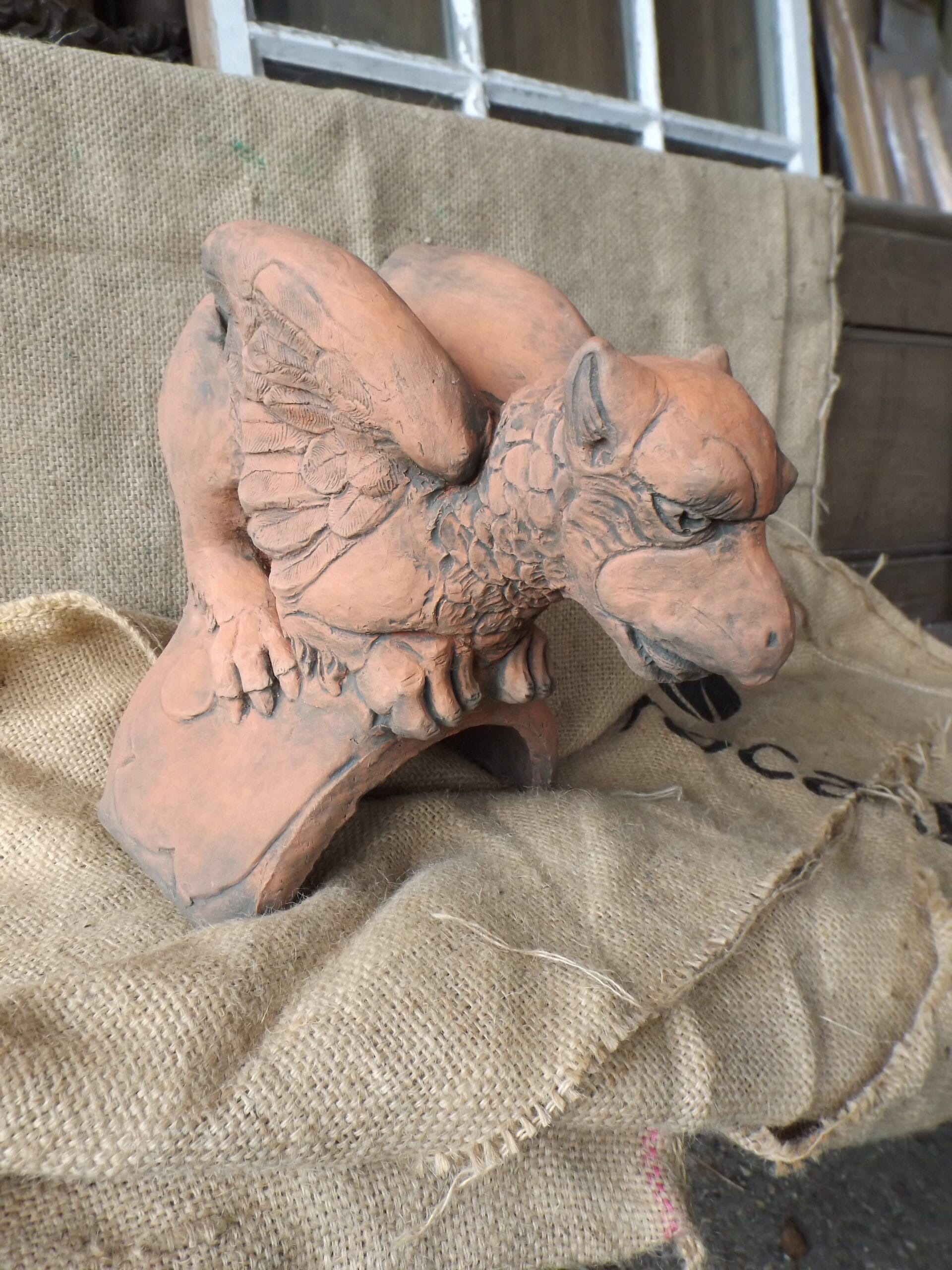 Griffin Finial - Best Reclamation Griffin Finial