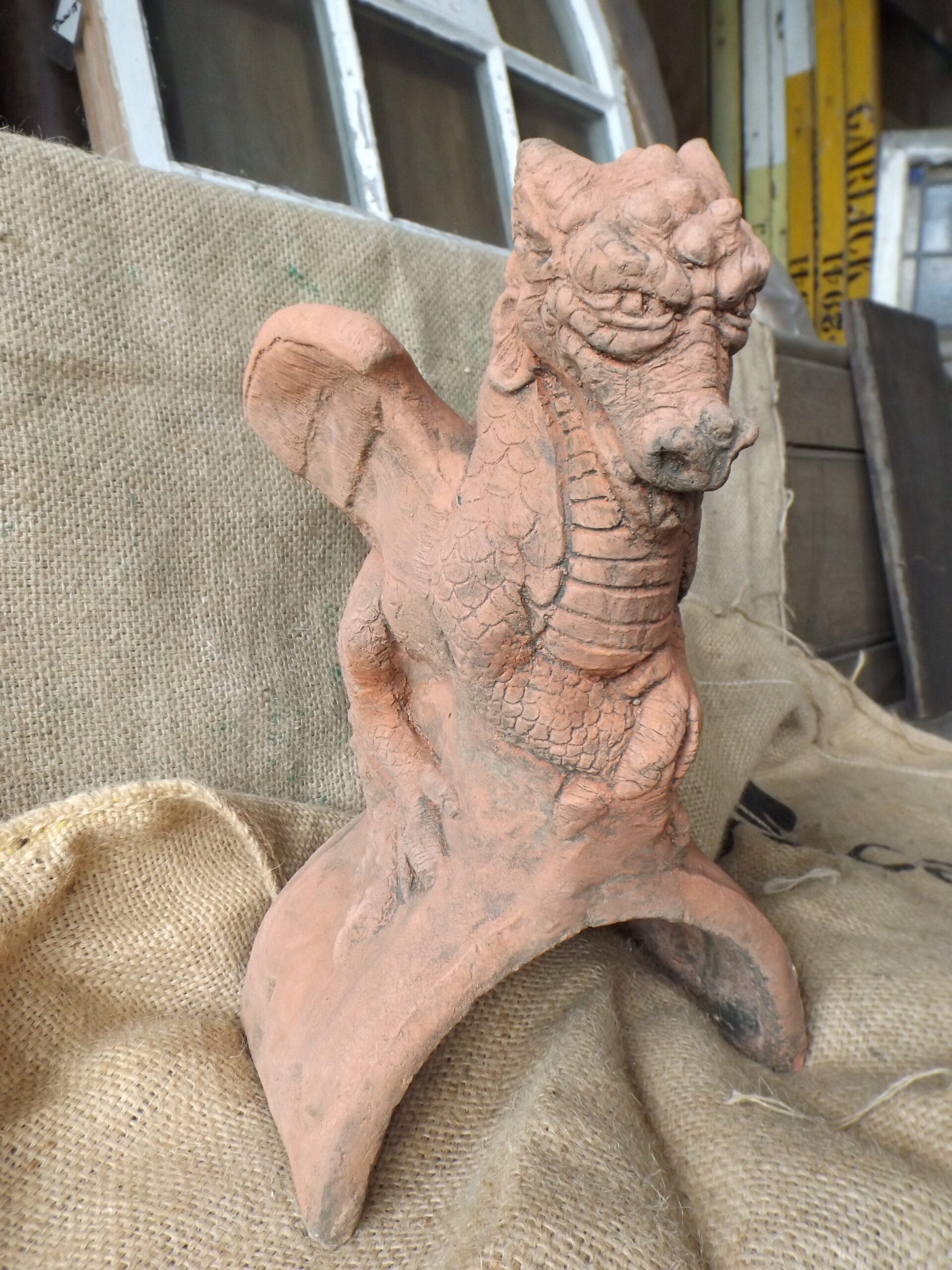 St Georges Dragon Finial - Best Reclamation St Georges Dragon Finial