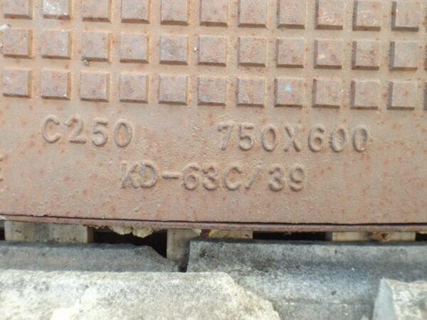 Reclaimed Manhole Cover