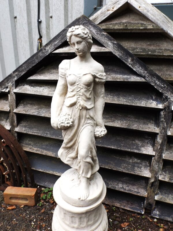 Peasant Girl Statue