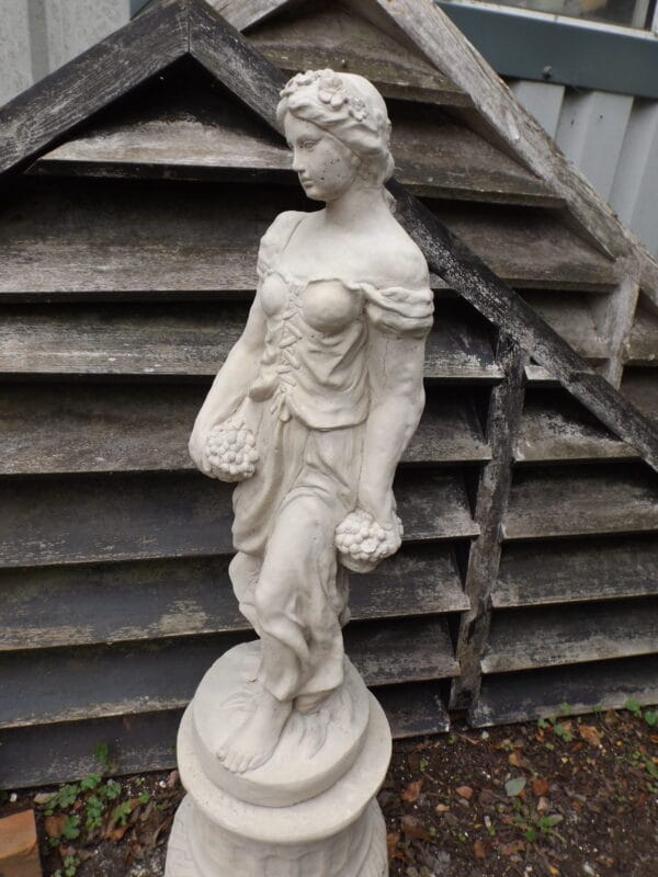 Peasant Girl Statue