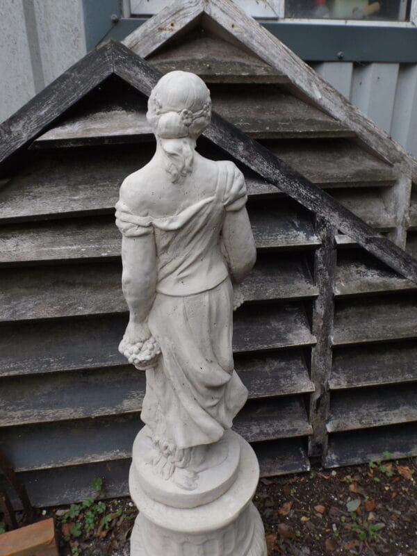 Peasant Girl Statue