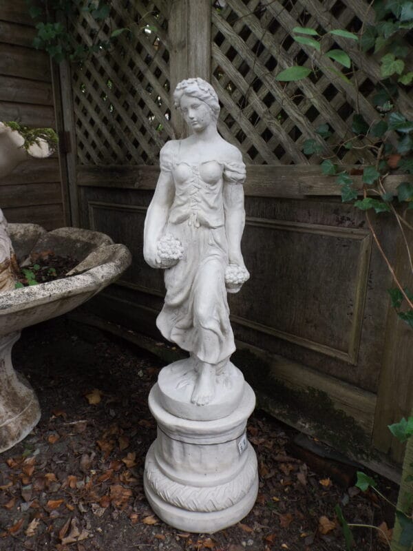 Peasant Girl Statue