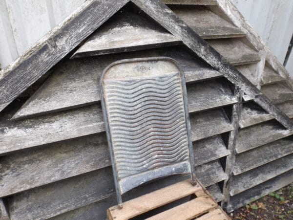 Vintage Galvanised Washboard