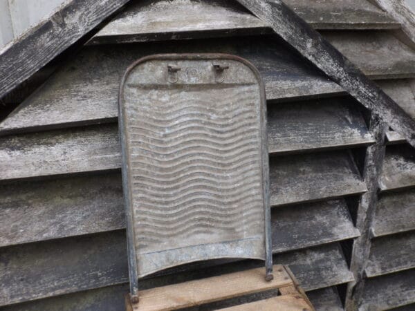 Vintage Galvanised Washboard