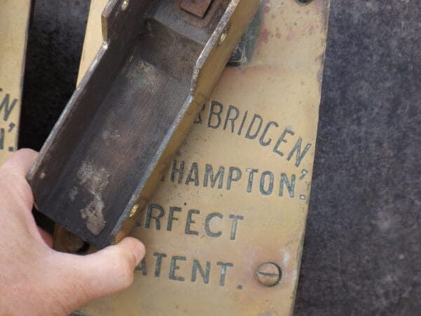 Antique Brass Floor Spring Door Closers