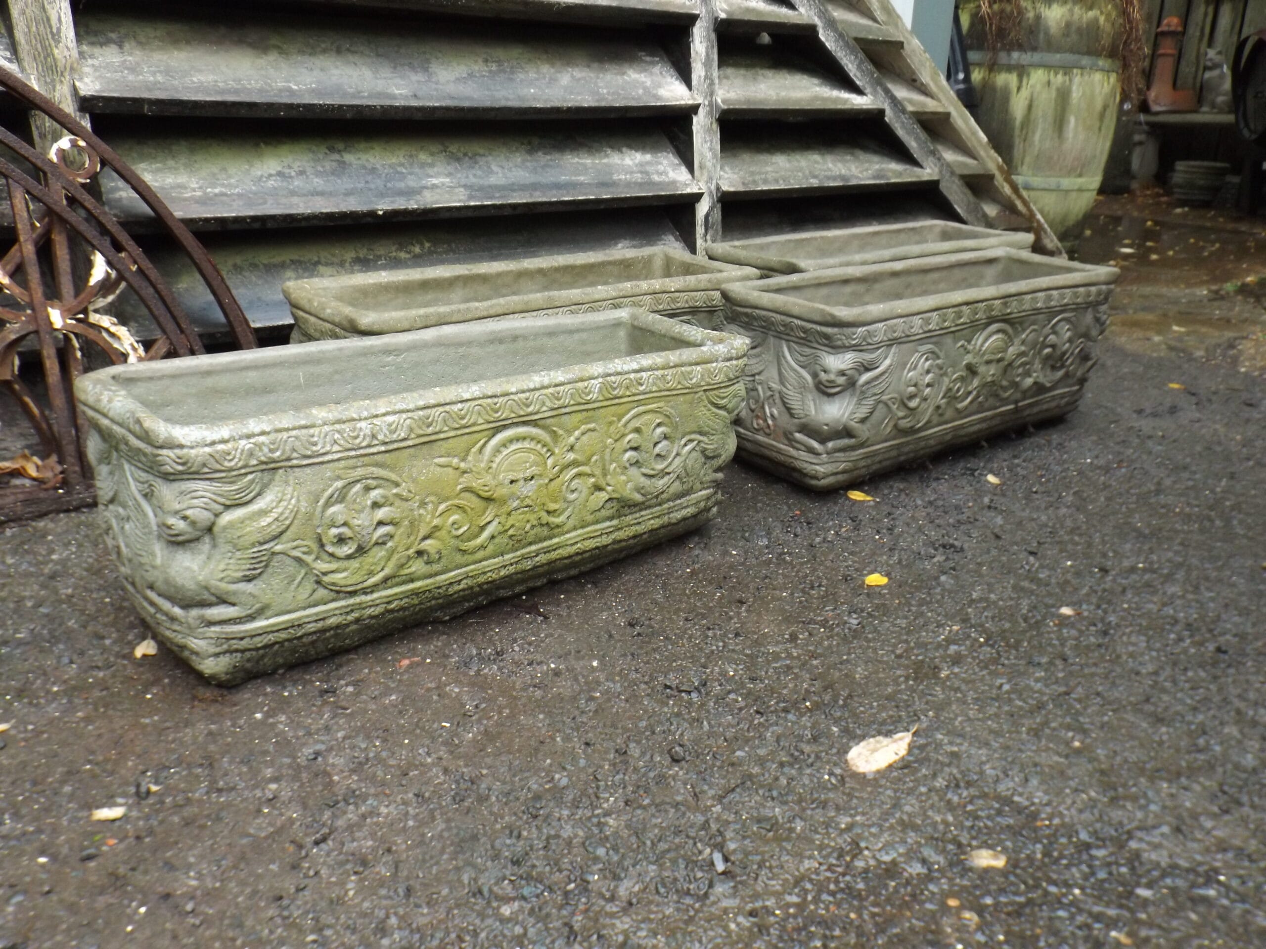 Mayan Inspired Planters - Best Reclamation Mayan Inspired Planters
