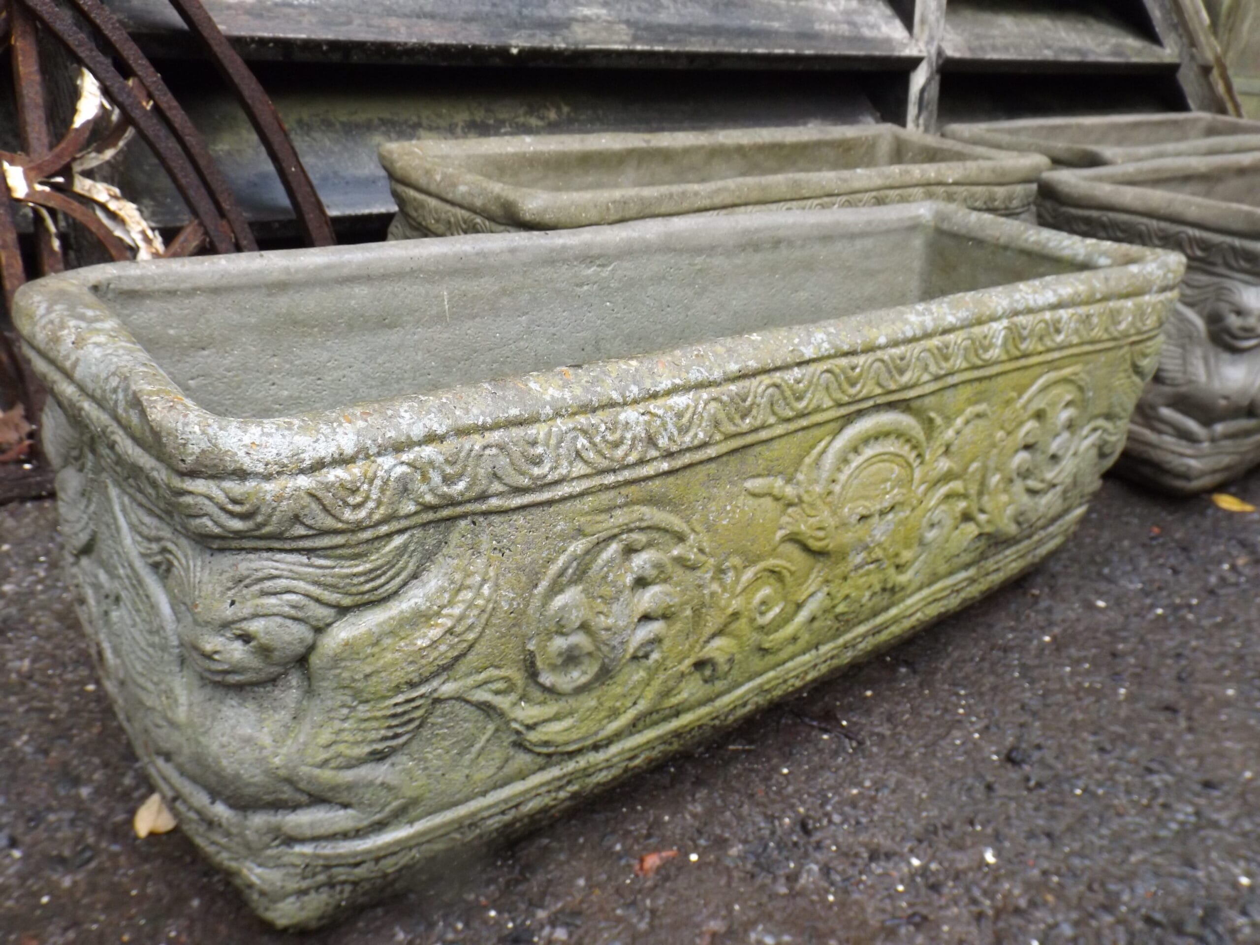Mayan Inspired Planters - Best Reclamation Reclaimed Planters