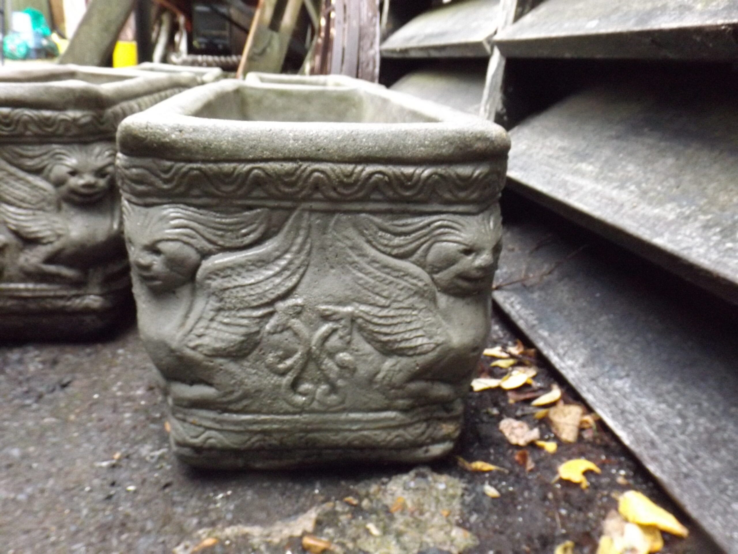 Mayan Inspired Planters - Best Reclamation Mayan Inspired Planters