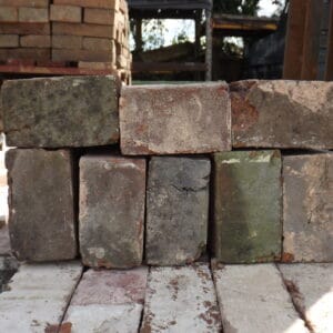 Reclaimed Blue Header Bricks