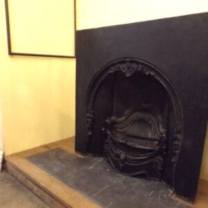 Victorian Style Cast Iron Fire Insert
