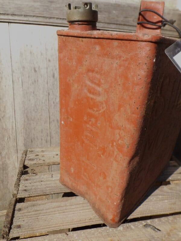Vintage Shell Motor Spirit Can