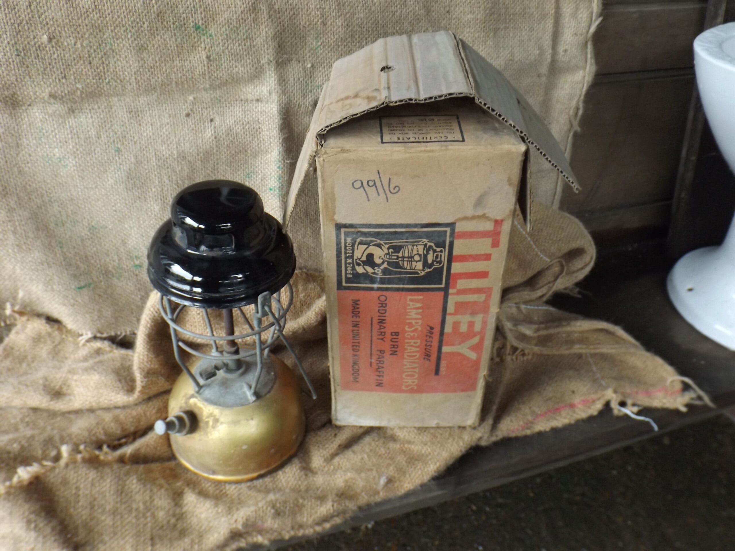 Vintage Tilley Lamp - Best Reclamation Vintage Tilley Lamp