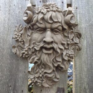 Bacchus Wall Plaque