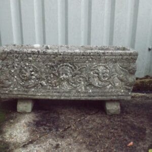 Mayan Inspired Planter on Feet