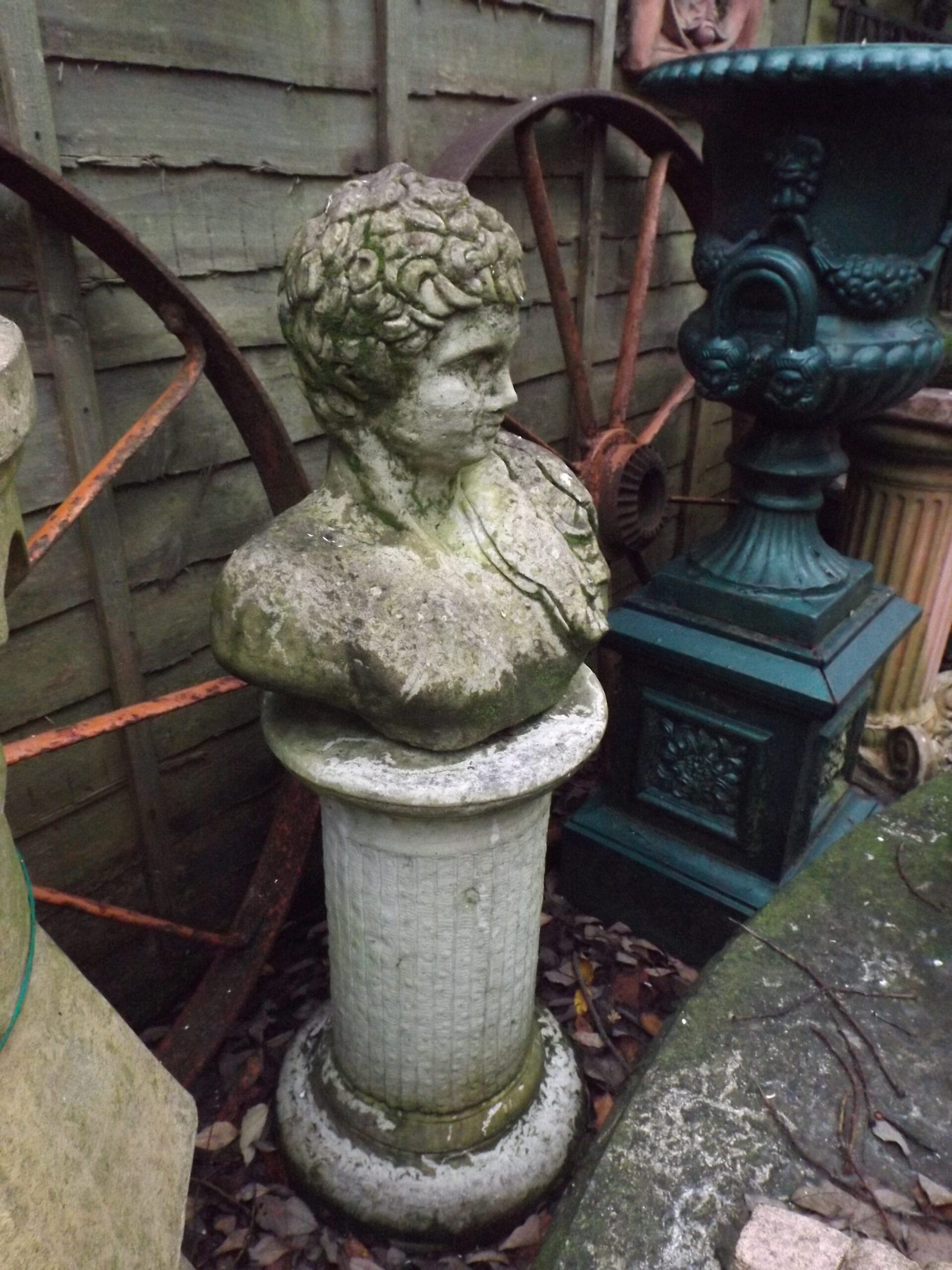 Tall Round Plinth - Best Reclamation Tall Round Plinth