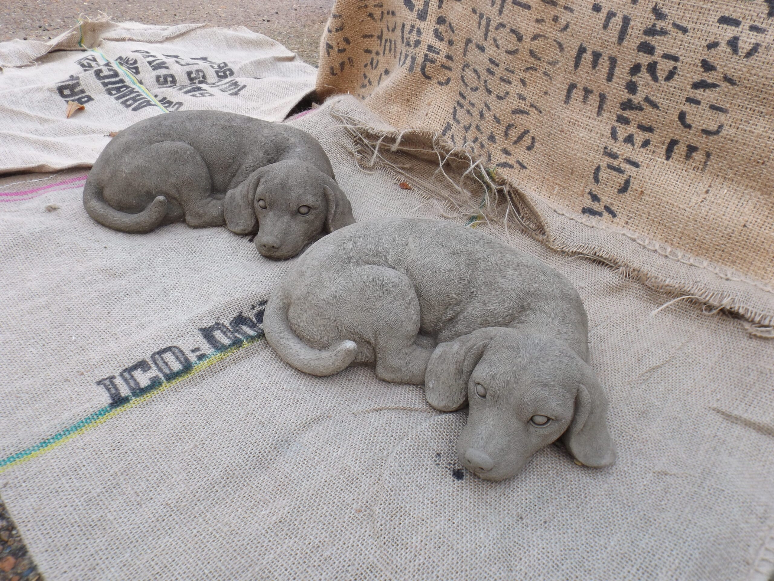 Sleeping Labrador Statuette - Best Reclamation Sleeping Labrador Statuette