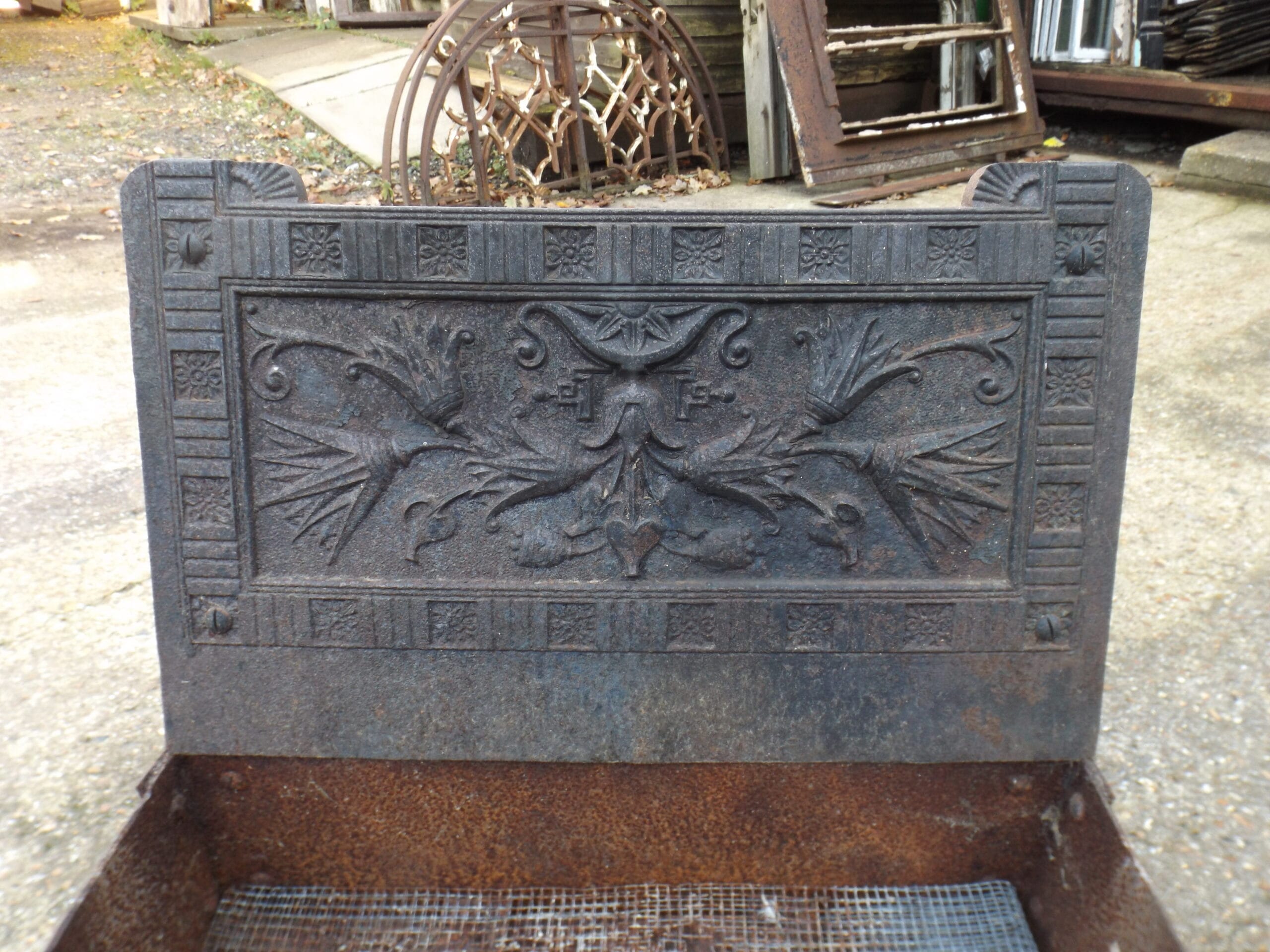 Unusual Fire Basket - Best Reclamation Fire Dogs, Baskets &Amp; Grates