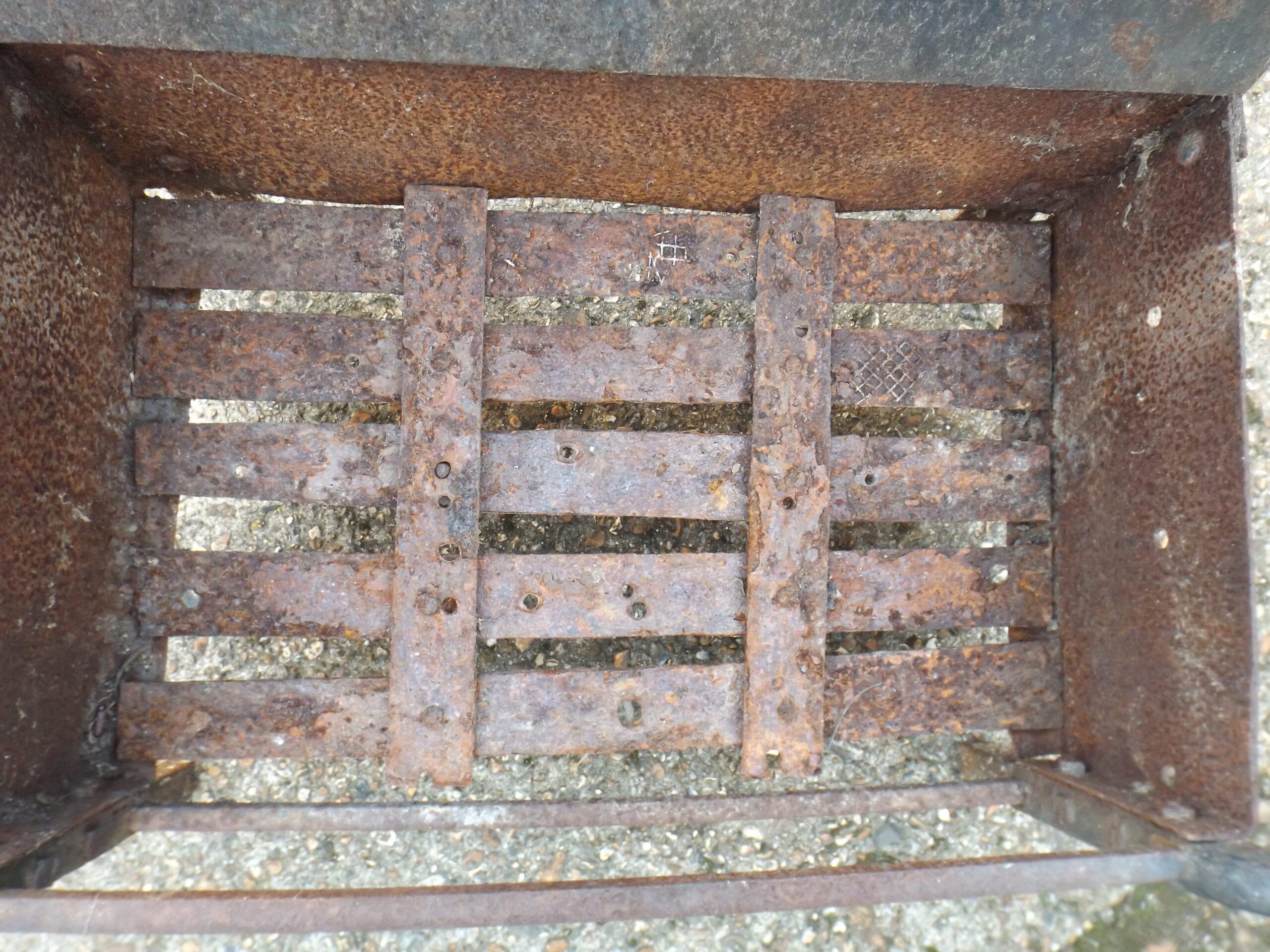 Unusual Fire Basket - Best Reclamation Vintage Fire Basket