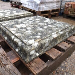 Reclaimed Reconstituted Stone Pillar Caps