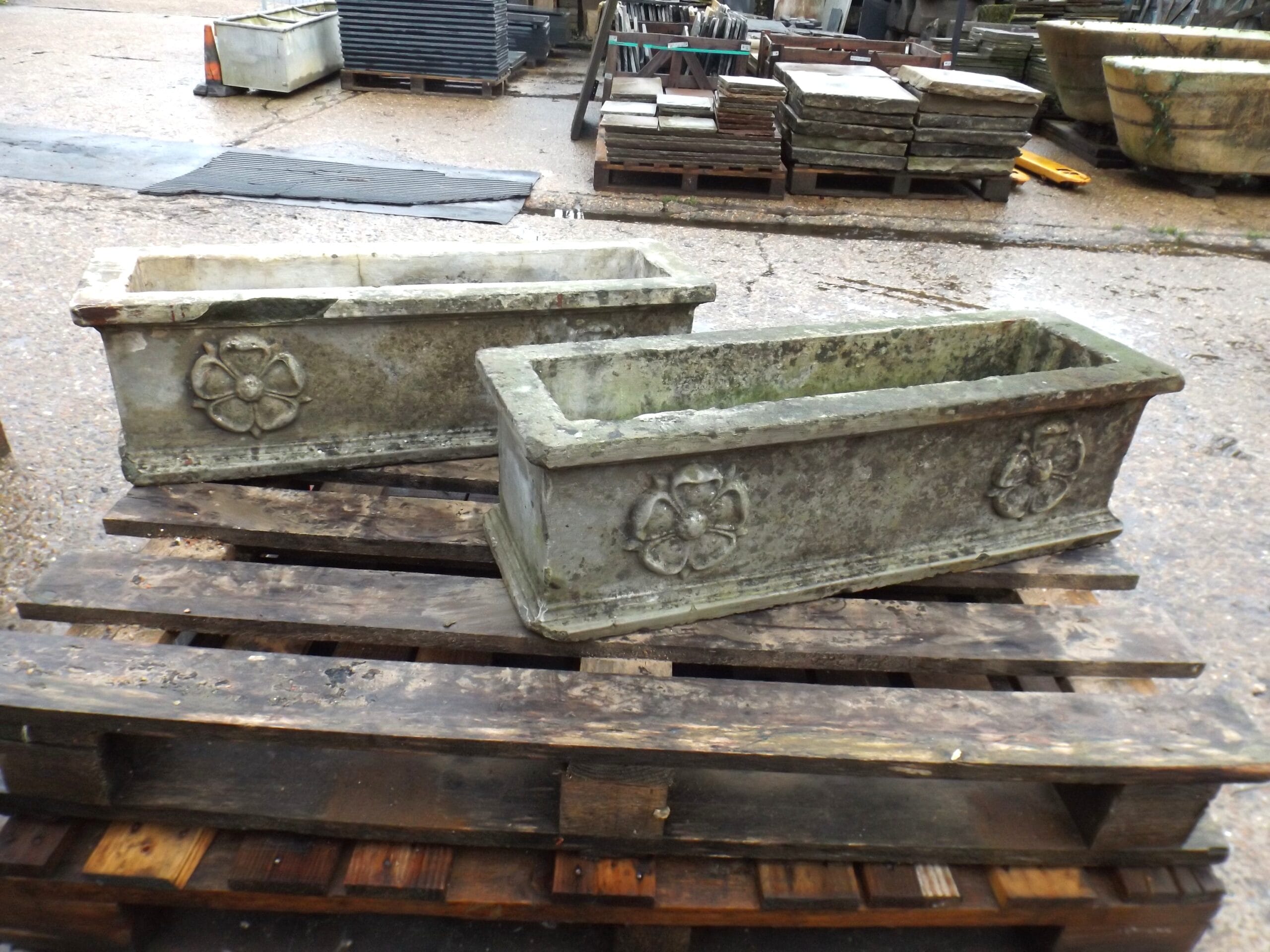 Tudor Rose Planters - Best Reclamation Tudor Rose Planter