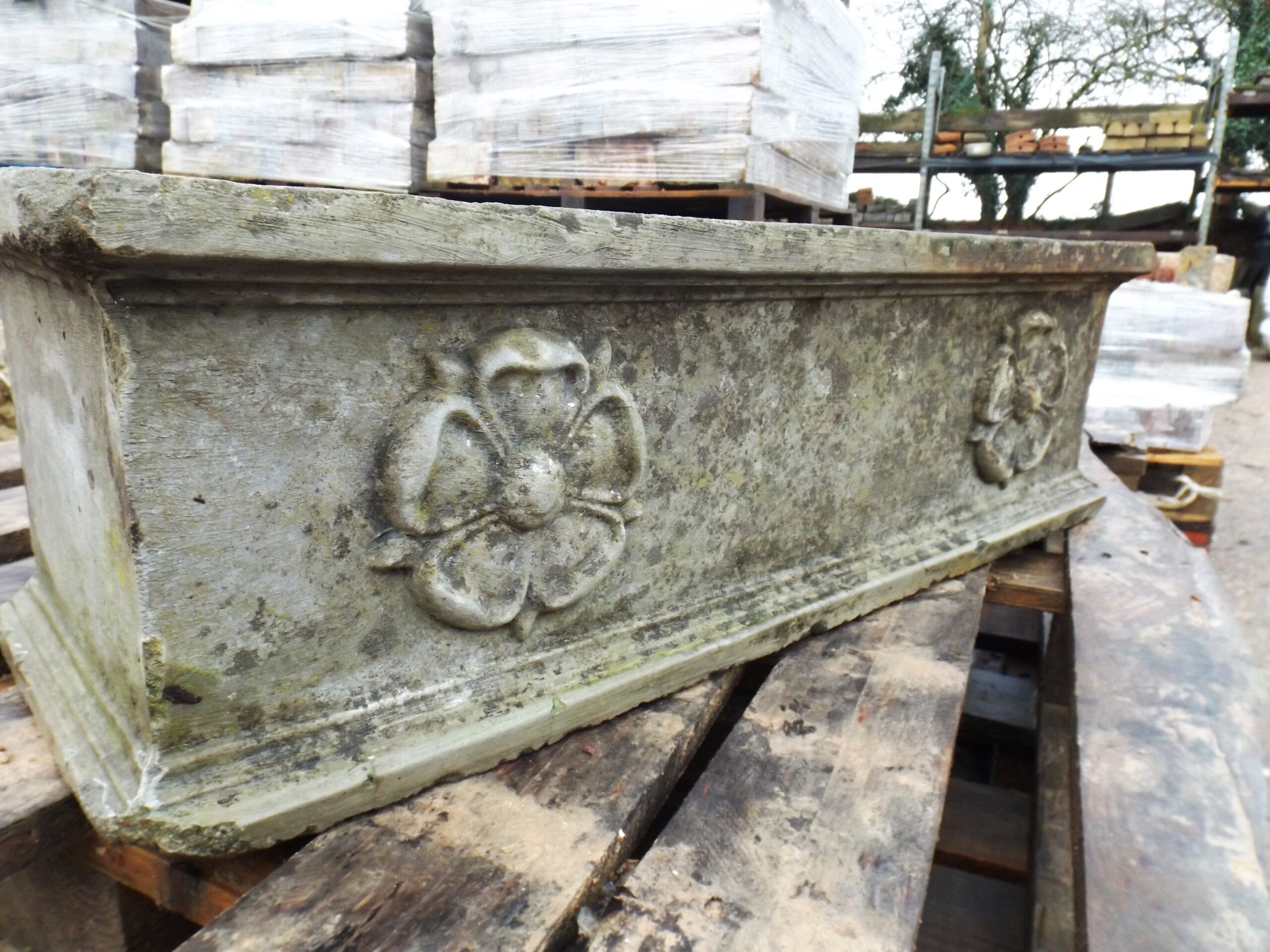 Tudor Rose Planters - Best Reclamation Reclaimed Trough
