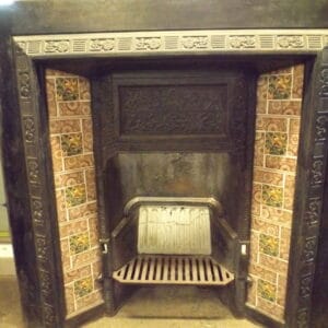 Victorian Tiled Fire Insert