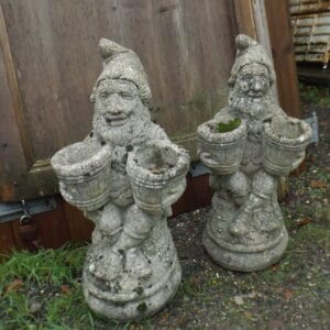 Large Antique Gnome Statue