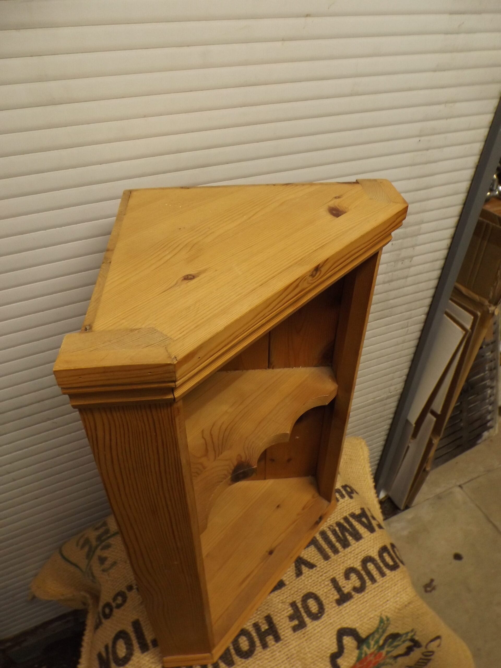 Small Corner Shelves - Best Reclamation Pine Corner Shelves