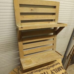 Small Vintage Pine Shelves