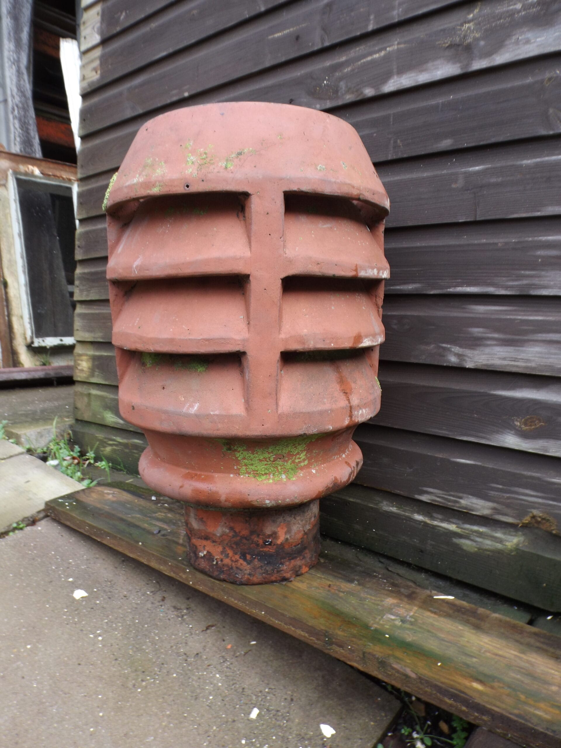 Louvre Chimney Pot Vent - Best Reclamation Louvre Chimney Cowl