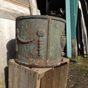 Reclaimed Cast Iron Planter