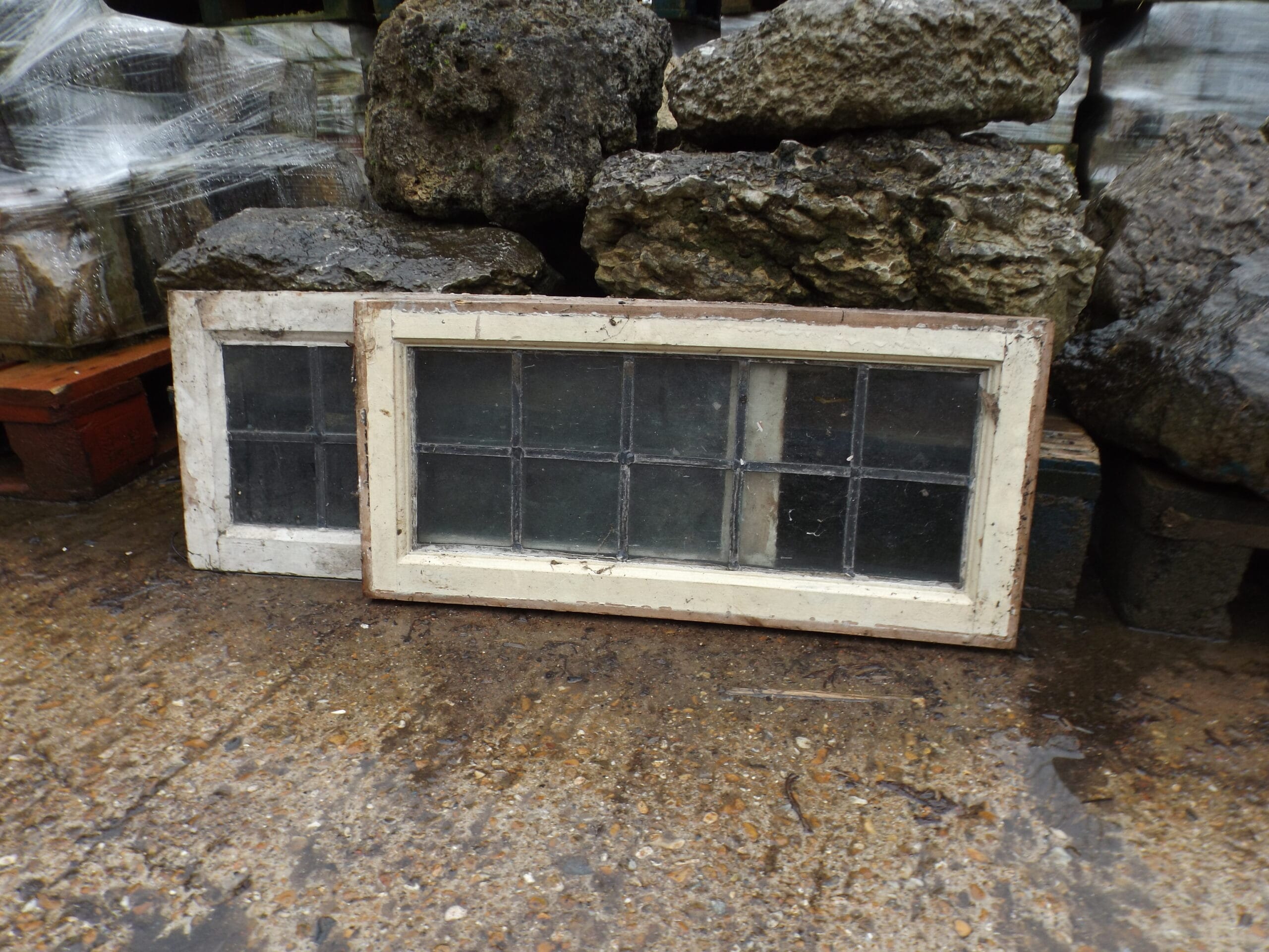 Small Leaded Toplights - Best Reclamation Small Leaded Windows