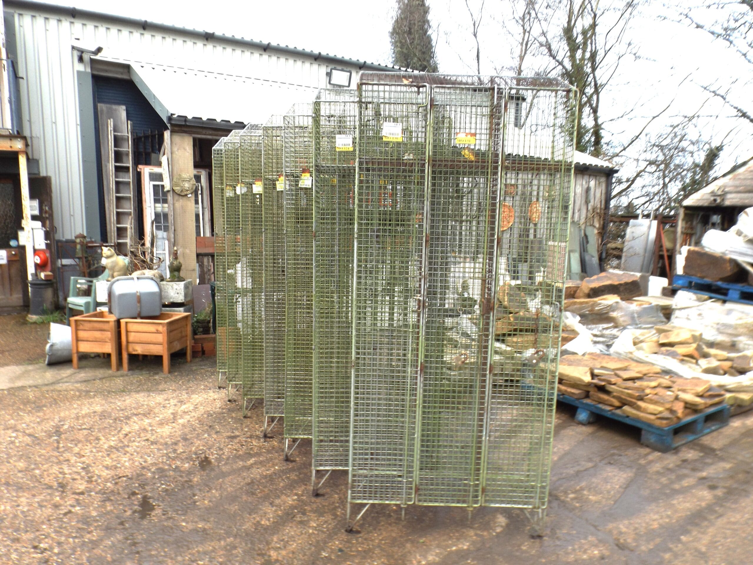 Vintage Wire Lockers - Best Reclamation Vintage Wire Lockers